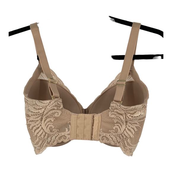Natori bra 741299 Feathers full figure underwire tan size 30G - Picture 5 of 10
